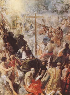ELSHEIMER, Adam The Glorification of the Cross (mk08) Spain oil painting art